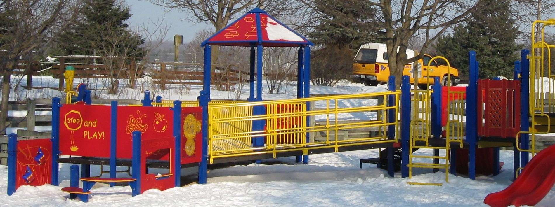 Riverview Park and Zoo playground